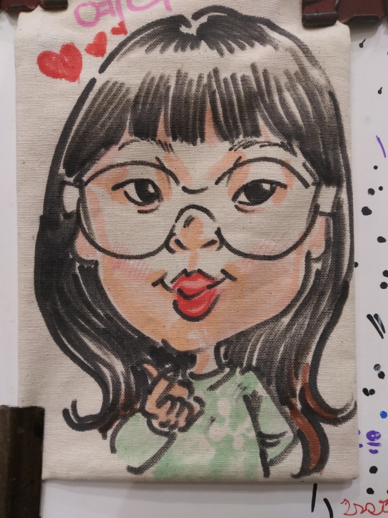 캔버스 캐리커쳐 이벤트