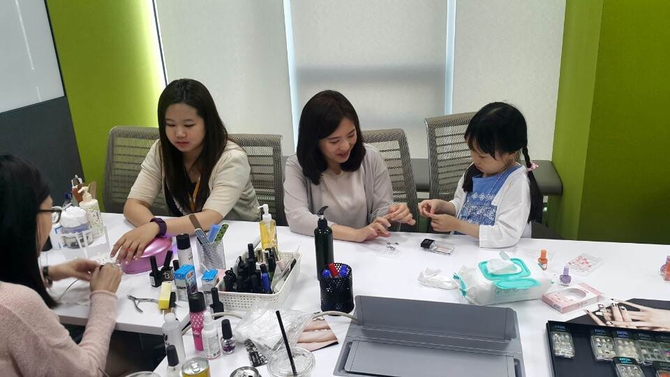 네일아트&핸드마사지 이벤트