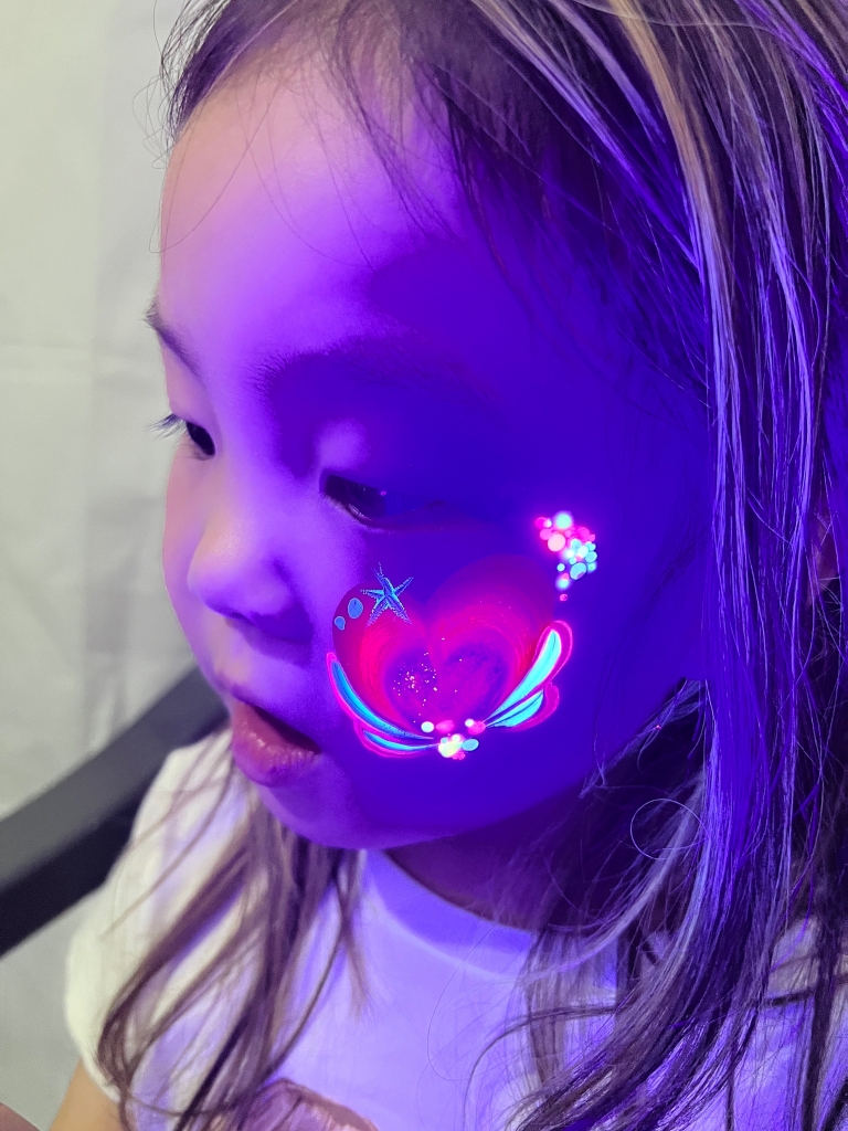 야광 페이스페인팅 이벤트