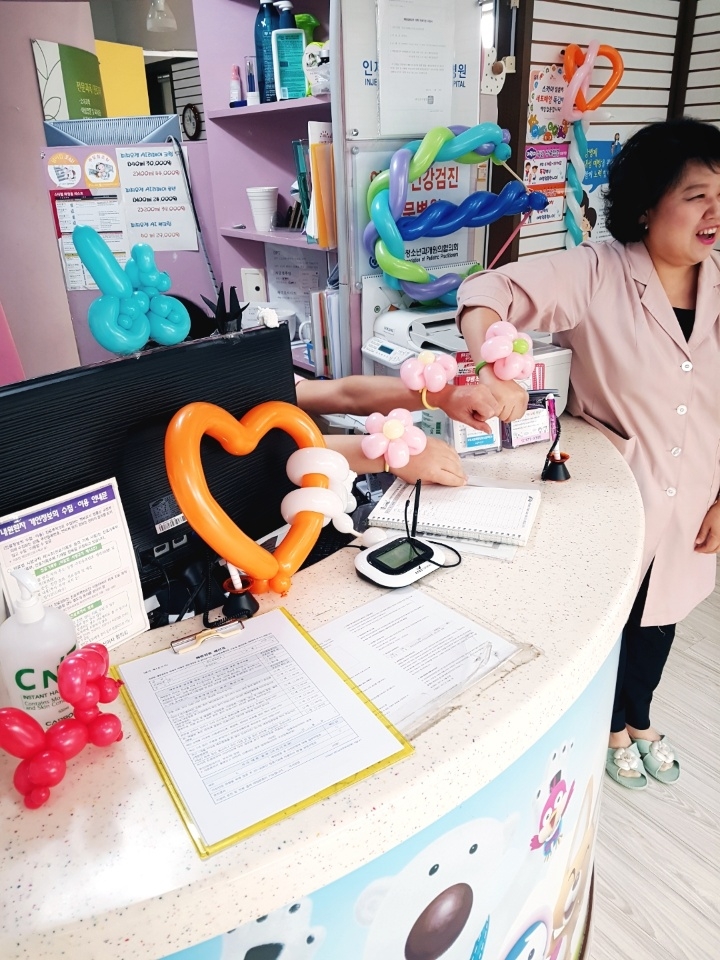 삐에로 풍선아트 이벤트