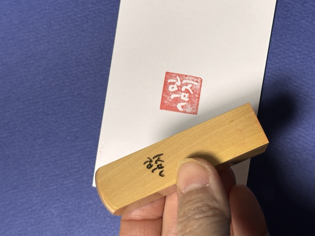 대추 나무(나무도장 재료)