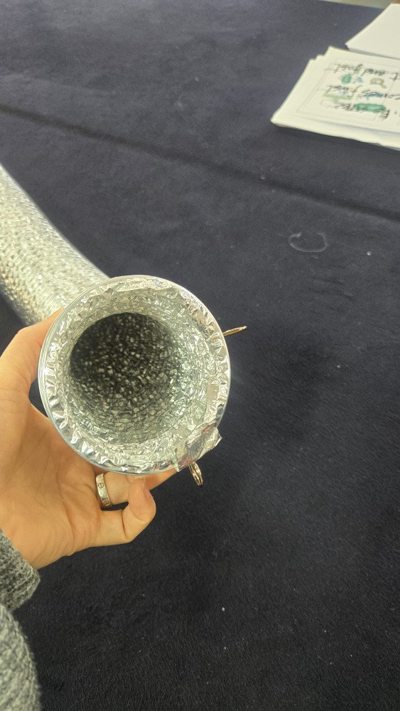 레이저 각인 : 2m 연통(지참 도구)